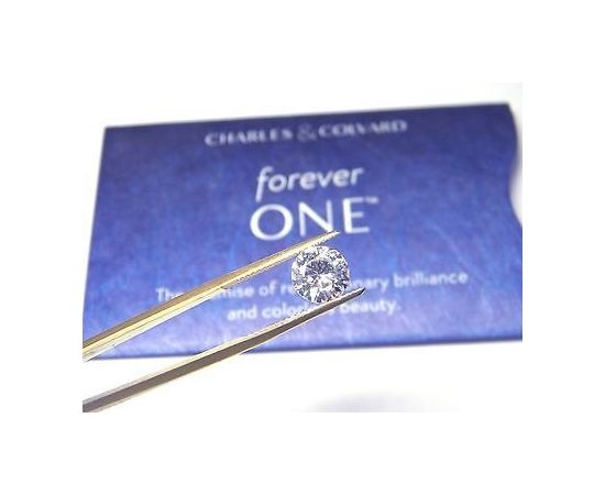 Муассанит Charles &amp; Colvard FOREVER ONE бриллиантовая огранка, фото 10