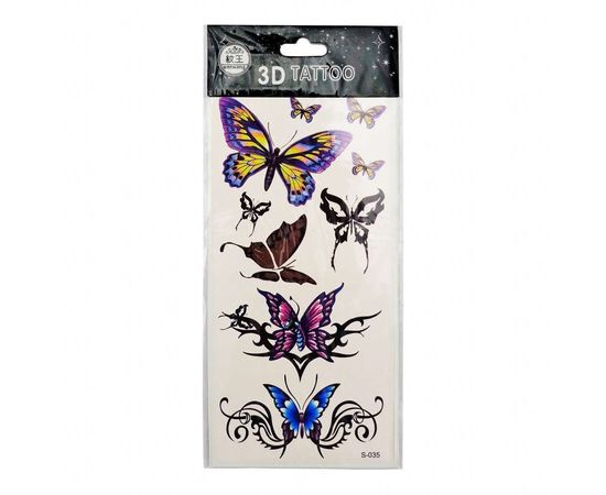 Товар распродан - Переводная тату 18х9 см - Карнавальные аксессуары, фото 4