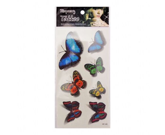 Товар распродан - Переводная тату 19х10 см - Карнавальные аксессуары, фото 4