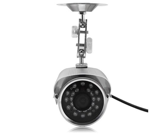 Влагозащищённая ночная камера с ИК подсветкой для наружной установки с встроенным DVR и записью на SD карту., фото 2