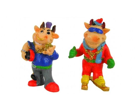 Товар распродан - УЦЕНКА Бычок персонаж мини фигурка - Детские Игровые фигурки, фото 3