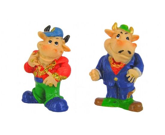 Товар распродан - УЦЕНКА Бычок персонаж мини фигурка - Детские Игровые фигурки, фото 4