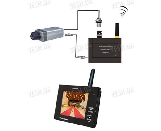 Автономный портативный беспроводный 2.4 Ghz тестер для настройки CCTV камер с 3.5 дюймовым дисплеем и возможностью питания камер (модель CT-20), фото 2 Автономный портативный беспроводный 2.4 Ghz тестер для настройки CCTV камер с 3.5 дюймовым дисплеем и возможностью питания камер (модель CT-20), фото 2