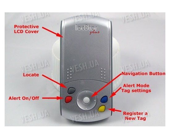 Loc8tor Plus - устройство для определение местоположения с помощью радио маячков слежения до 180 метров, фото 3
