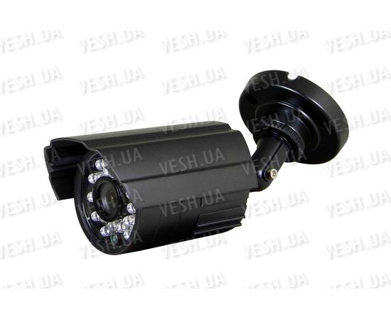 Уличная влагозащитная CCTV цветная охранная камера видеонаблюдения Sharp 1/4, 420TVL, 0 LUX, ИК до 20 метров (модель NCMS23), фото 2