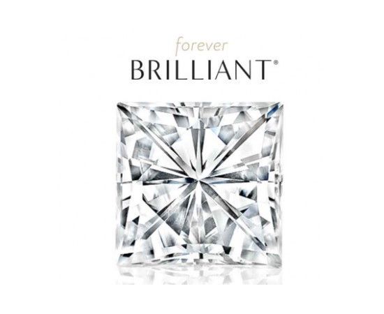 Муассанит Charles &amp; Colvard FOREVER BRILLIANT квадрат огранка, фото 9