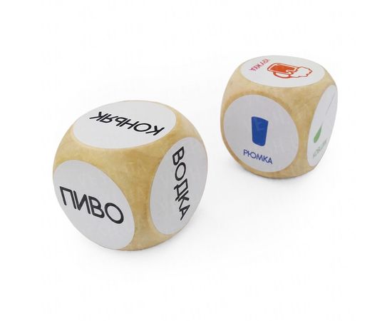 Товар распродан - Алко игра Застольные кубики - Наборы для бара, фото 1