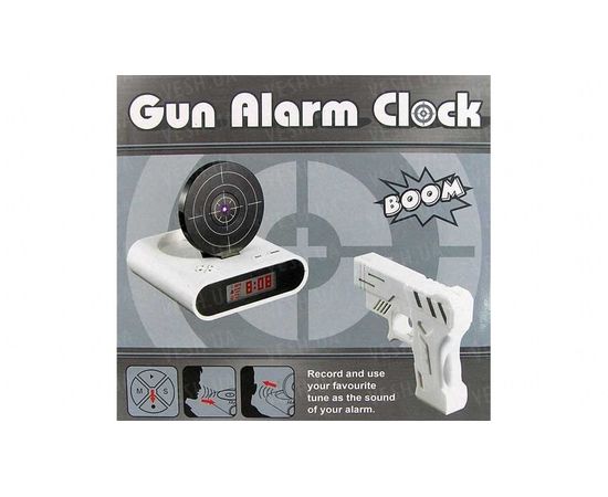 Товар распродан - Будильник супер тир, 2 цвета - Настенные часы, фото 1