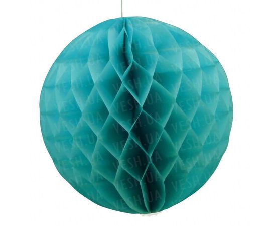 Товар распродан - Бумажный шар соты 30 см лазурный 0003 - Новогодние игрушки и украшения, фото 1 Товар распродан - Бумажный шар соты 30 см лазурный 0003 - Новогодние игрушки и украшения, фото 1