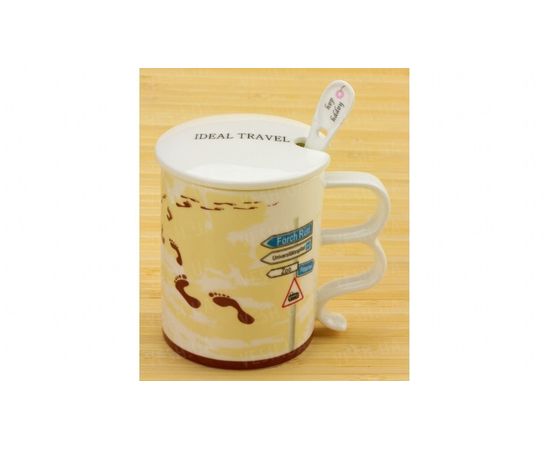 Товар распродан - Чашка Ideal travel The jorney footprint - Чашки, фото 1