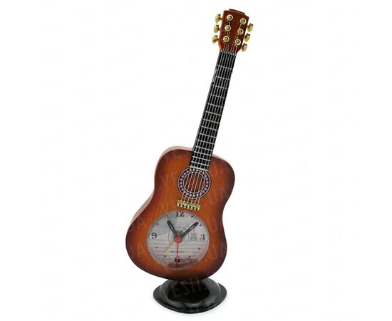 Товар распродан - Часы Гитара 25 см средние - Настенные часы, фото 1