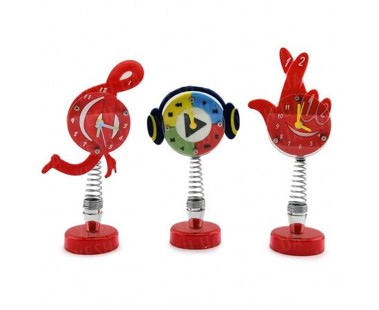 Товар распродан - Часы на пружине маленькие 10 видов - Настенные часы, фото 1