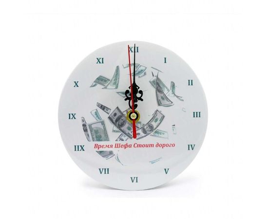 Товар распродан - Часы настольные Время шефа стоит дорого - Настенные часы, фото 1 Товар распродан - Часы настольные Время шефа стоит дорого - Настенные часы, фото 1