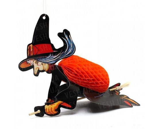 Товар распродан - Декор 3D Ведьмочка - Аксессуары для праздника, фото 1 Товар распродан - Декор 3D Ведьмочка - Аксессуары для праздника, фото 1