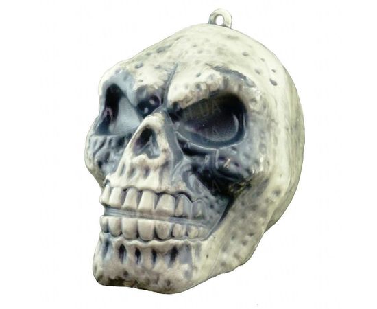Товар распродан - Декор Череп 16 см пластик - Аксессуары для праздника, фото 1