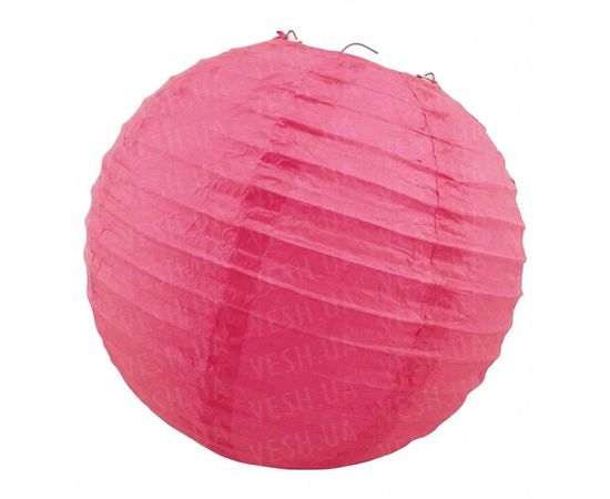 Товар распродан - Декор подвесной Шар 35 см малиновый - Аксессуары для праздника, фото 1