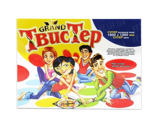 Товар распродан - Игра напольная Твистер большой - Подвижные соревновательные игры, фото 1