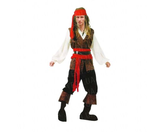 Товар распродан - Карнавальный костюм Джек Воробей - Карнавальные костюмы мужские, фото 1