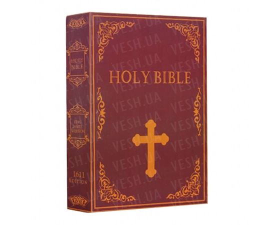 Товар распродан - Книга сейф 18 см Библия - Кеш боксы, фото 1
