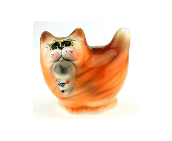 Товар распродан - Копилка кот с мышкой - Копилки, фото 1