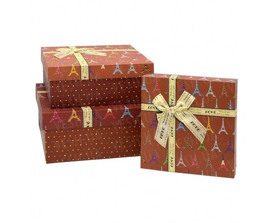 Товар распродан - Коробка подарочная КП 2.4 набор 3 шт - Подарочные коробки, фото 1