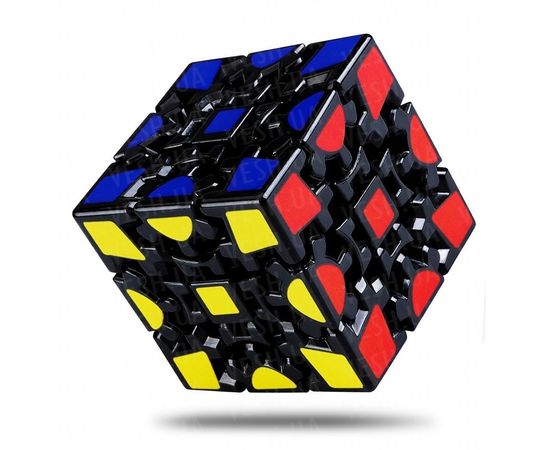 Товар распродан - Кубик Рубика 3х3х3 на шарнирах черный - Развивающие игрушки, фото 1