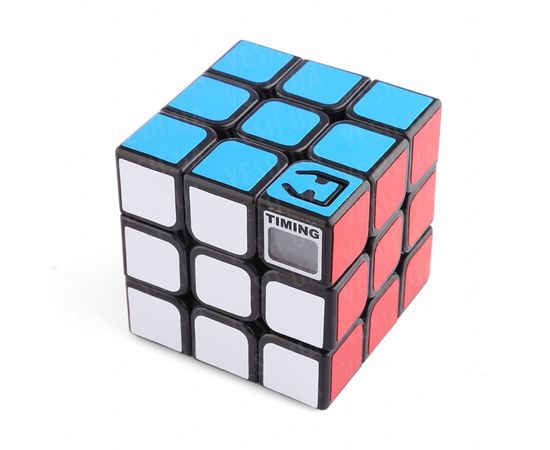 Товар распродан - Кубик Рубика 3х3х3 со встроенным таймером черный - Развивающие игрушки, фото 1