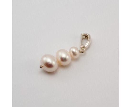 Товар распродан - Кулон - жемчуг АА, серебро (0395) - Талисманы обереги амулеты, фото 1