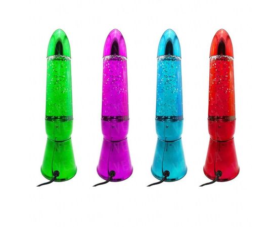 Товар распродан - Лава лампа с глиттером 38 см - Настольные лампы, фото 1