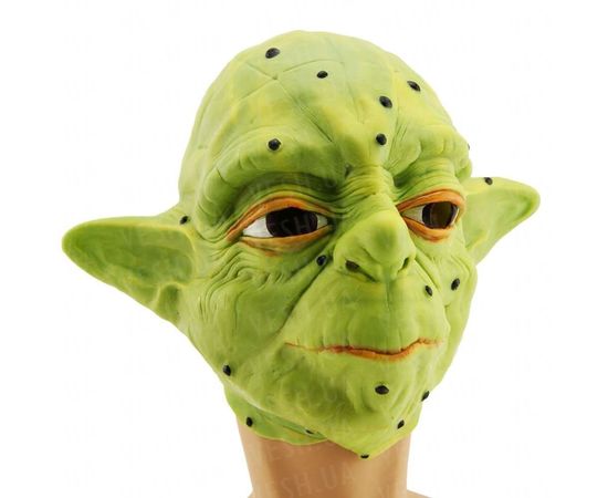 Товар распродан - Маска резиновая Мастер Йода - Карнавальные маски, фото 1 Товар распродан - Маска резиновая Мастер Йода - Карнавальные маски, фото 1
