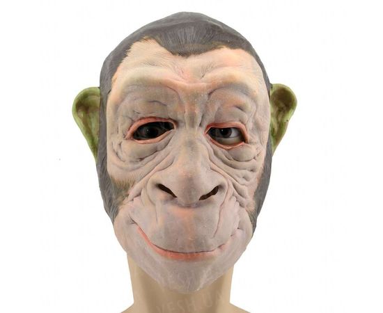 Товар распродан - Маска резиновая Обезьяна - Карнавальные маски, фото 1