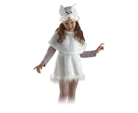 Товар распродан - Маскарадный костюм меховой Кошка размер S - Карнавальные костюмы детские, фото 1