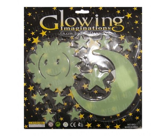 Товар распродан - Наклейки интерьерные Звездная система - Интерерные наклейки, фото 1