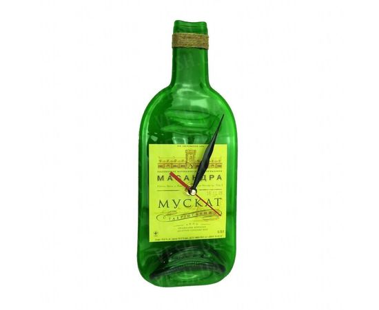 Товар распродан - Настенные часы Бутылка Мускат - Настенные часы, фото 1