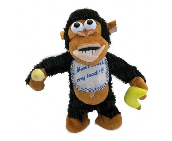 Товар распродан - Обезьяна скандалистка с бананом - Оригинальные подарки, фото 1