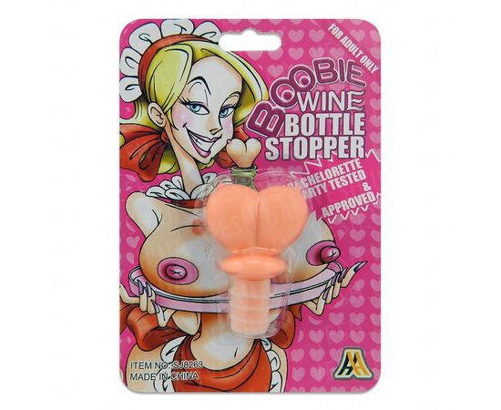 Товар распродан - Пробка для бутылки Грудь - Насадки на бутылку, фото 1