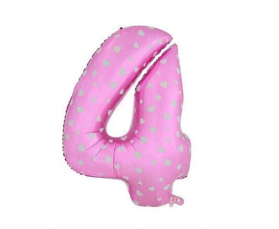 Товар распродан - Шарик Цифра розовый 80 см 4 - Шары воздушные, фото 1 Товар распродан - Шарик Цифра розовый 80 см 4 - Шары воздушные, фото 1