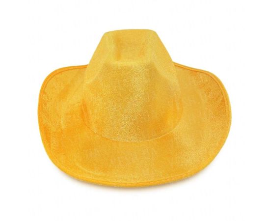Товар распродан - Шляпа Ковбоя велюровая желтая - Карнавальные шляпы, фото 1