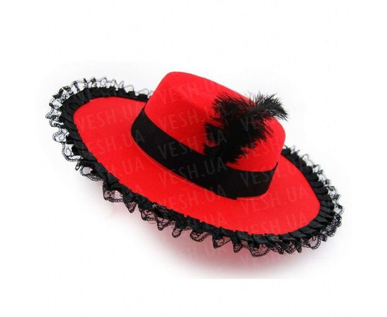 Товар распродан - Шляпа женская Миледи - Карнавальные шляпы, фото 1 Товар распродан - Шляпа женская Миледи - Карнавальные шляпы, фото 1