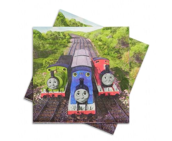 Товар распродан - Салфетки Паровозики уп. 20 шт - Скатерти, фото 1