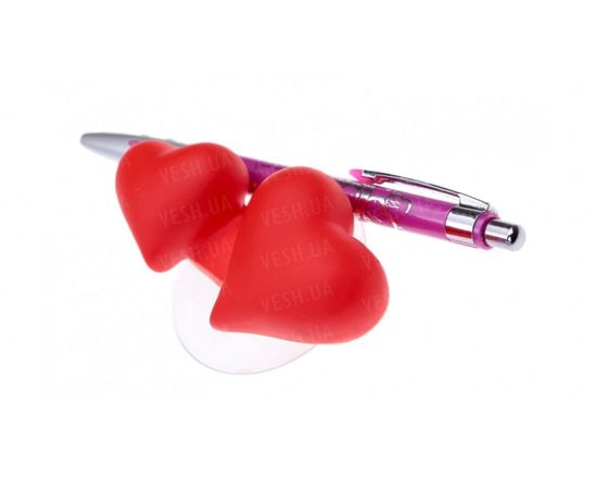 Товар распродан - Сердечки с присоской - Магниты сувенирные и рекламные, фото 1