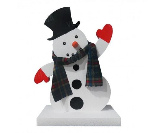 Товар распродан - Снеговик из пенопласта на подставке 70х50 см - Новогодние игрушки и украшения, фото 1 Товар распродан - Снеговик из пенопласта на подставке 70х50 см - Новогодние игрушки и украшения, фото 1