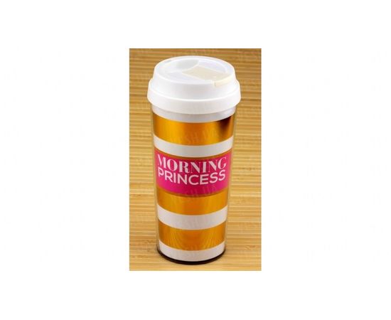 Товар распродан - Термокружка Morning Princess Strong coffee - Термосы и термокружки, фото 1