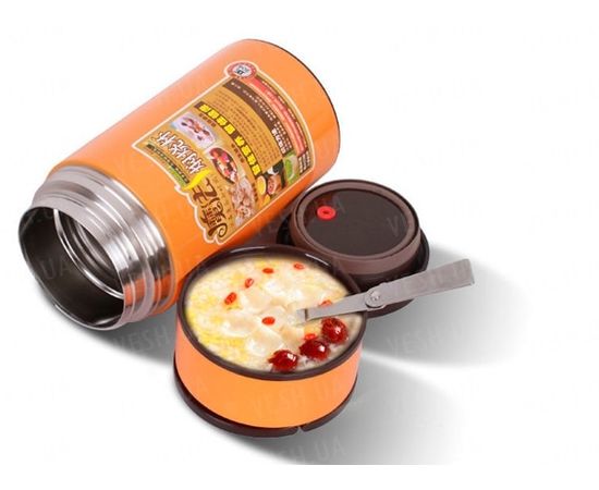 Товар распродан - Термос для еды 1600 мл. Зеленый - Термосы, фото 1