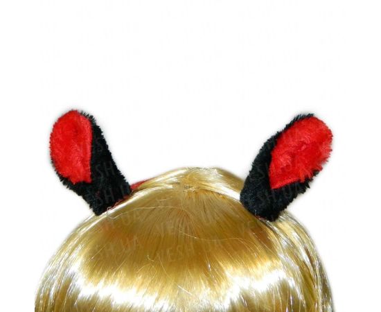 Товар распродан - Заколки ушки Дьяволенка уп. 12 шт - Карнавальные шляпы, фото 1