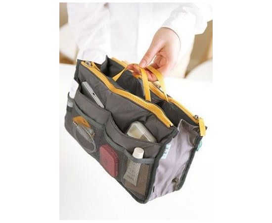 Товар распродан - Bag in Bag - органайзер в сумку. Серый. - Тумбы для хранения, фото 2