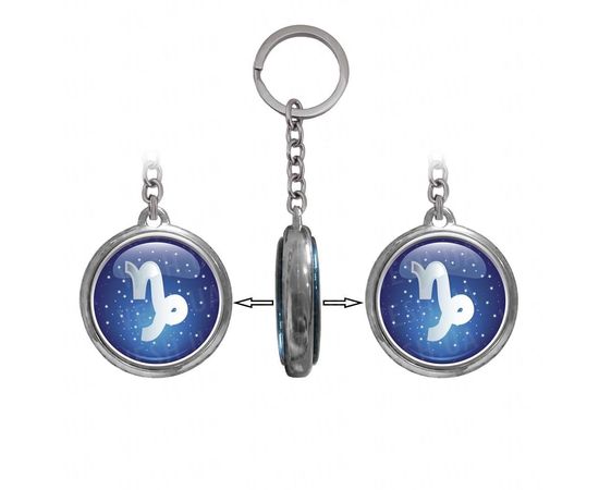 Товар распродан - Брелок двухсторонний Зодиак Козерог - Брелки, фото 3