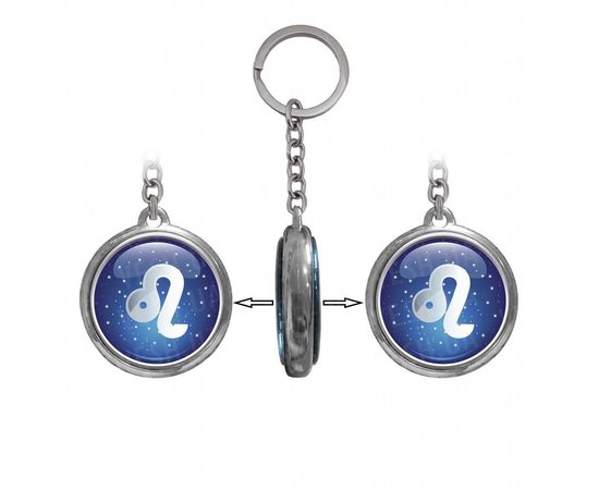Товар распродан - Брелок двухсторонний Зодиак Лев - Брелки, фото 3 Товар распродан - Брелок двухсторонний Зодиак Лев - Брелки, фото 3