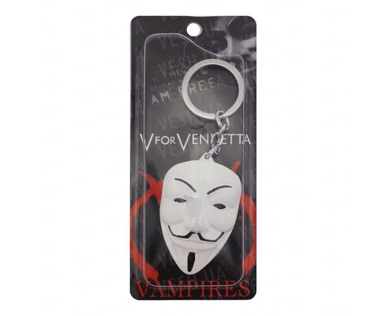 Товар распродан - Брелок металлический Супергерои Гай Фокс - Брелки, фото 2