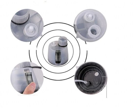 Товар распродан - Бутылка для воды New.B 600 мл. Черная - Бутылки для напитков и воды, фото 3